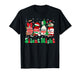 Retro Propofol Silent Night ICU Nurses Funny Merry Christmas T-Shirt