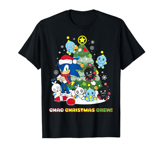 Sonic The Hedgehog - Chao Christmas Crew T-Shirt