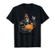Funny Thanksgiving Gorilla Holding Turkey Pilgrim Hat & Ro T-Shirt