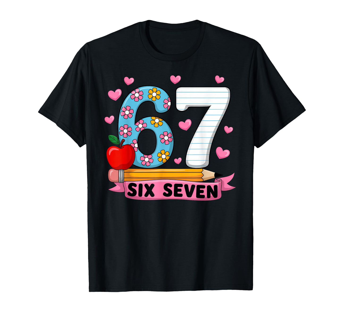6 7 Six Seven Meme T-Shirt