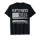 Retired 2026 Decoration Men Women Dad USA Grandpa Retirement T-Shirt