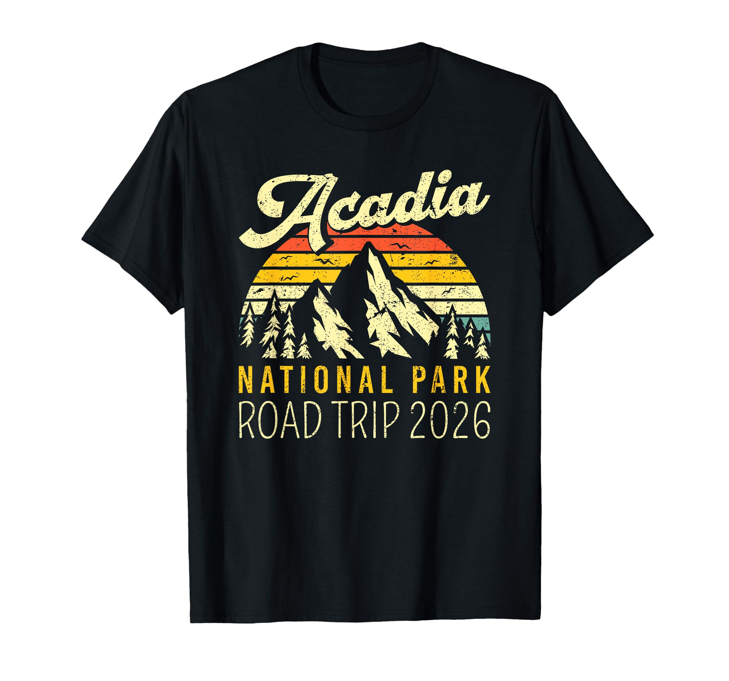 Acadia National Park Traveling 2026 Road Trip T-Shirt