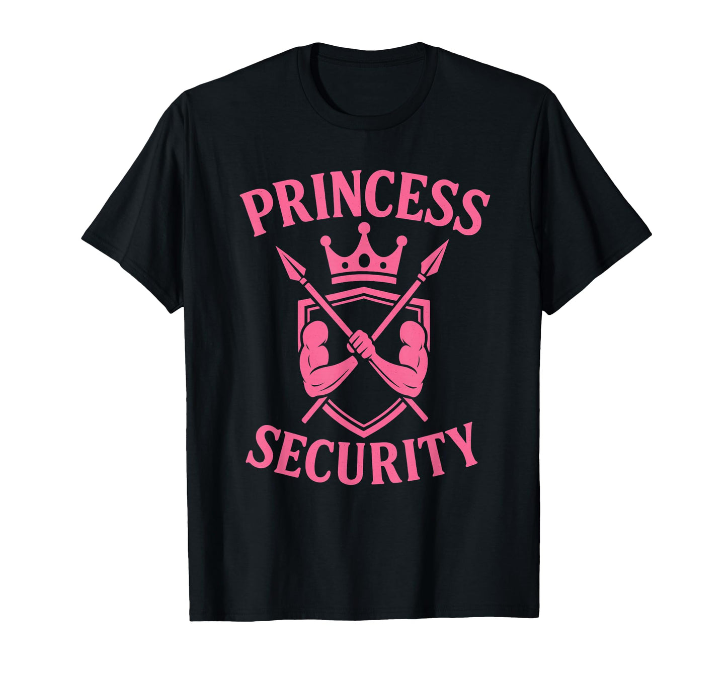 Princess Security Protection Birthday Party T-Shirt