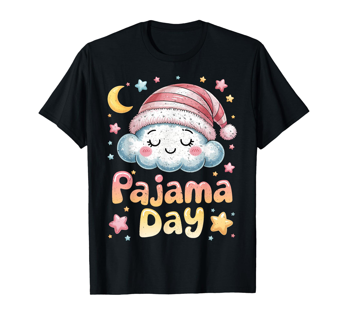 Pajama Day School Spirit Week Fun Cloud Teacher Student T-Shirt