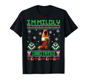 I'm Mildly Irritated Marcus The Worm Christmas Funny Meme T-Shirt