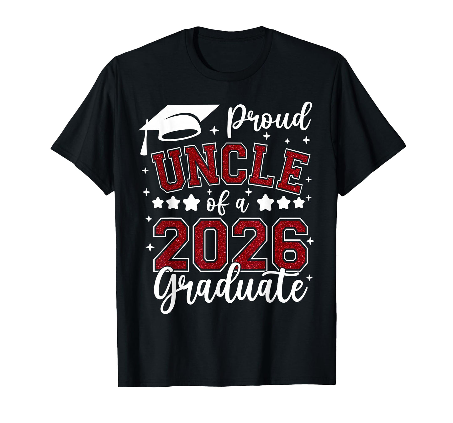 Proud Uncle of A 2026 Graduate Senior 2026 Graduation T-Shirt
