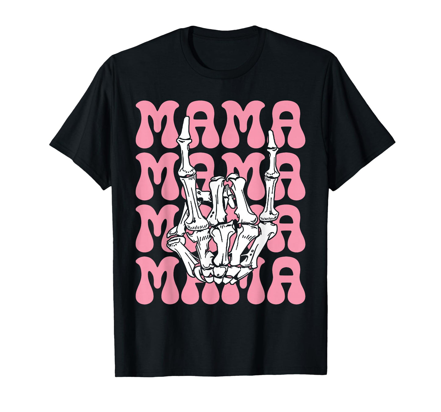 Mama of The Bad Two The Bone Birthday 2 Years Old T-Shirt