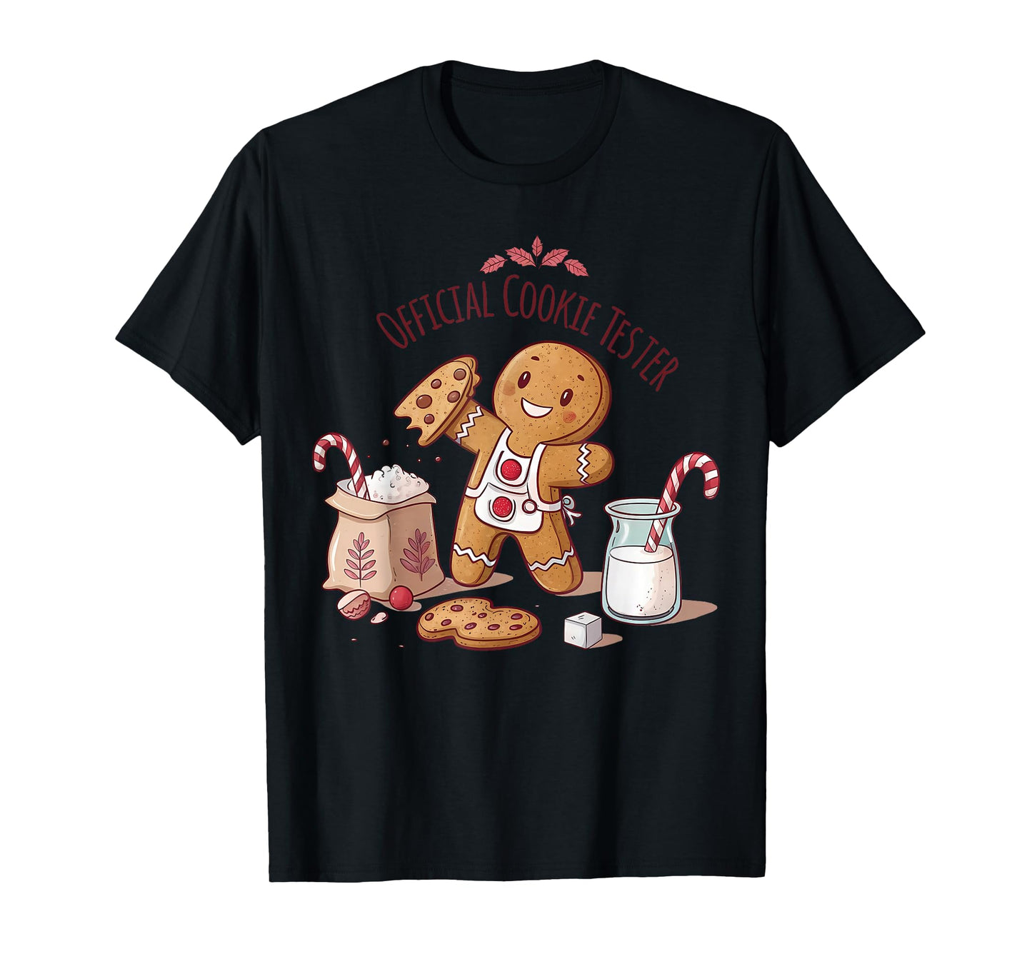 Official Christmas Cookie Tester Taster Baking Crew Toddler T-Shirt