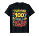 I Survived 100 Days of School Cafeteria Chaos Lunch Lady T-Shirt