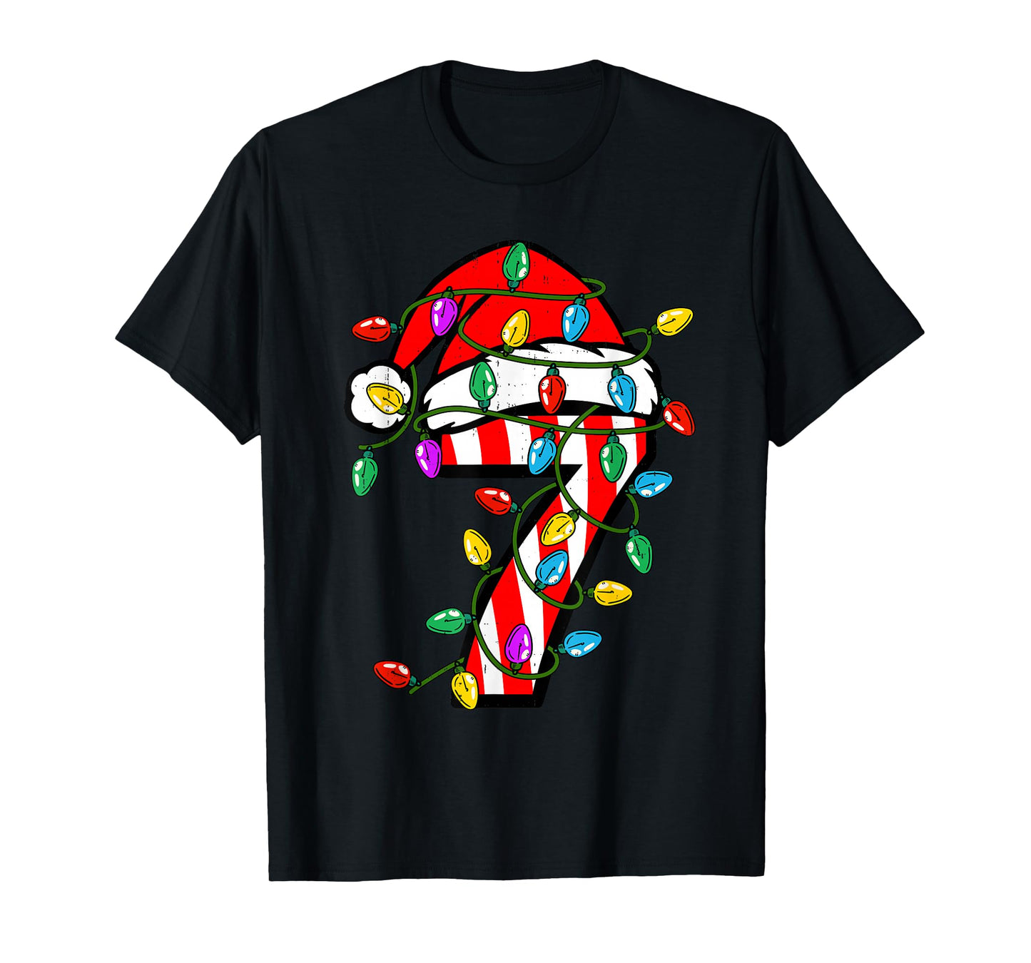 6 7 67 Meme Six Seven Candy Funny Christmas Couple Matching T-Shirt