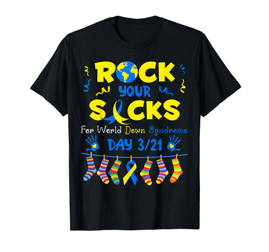 World Down Syndrome Day 321 Awareness Support Men Women Kids T-Shirt