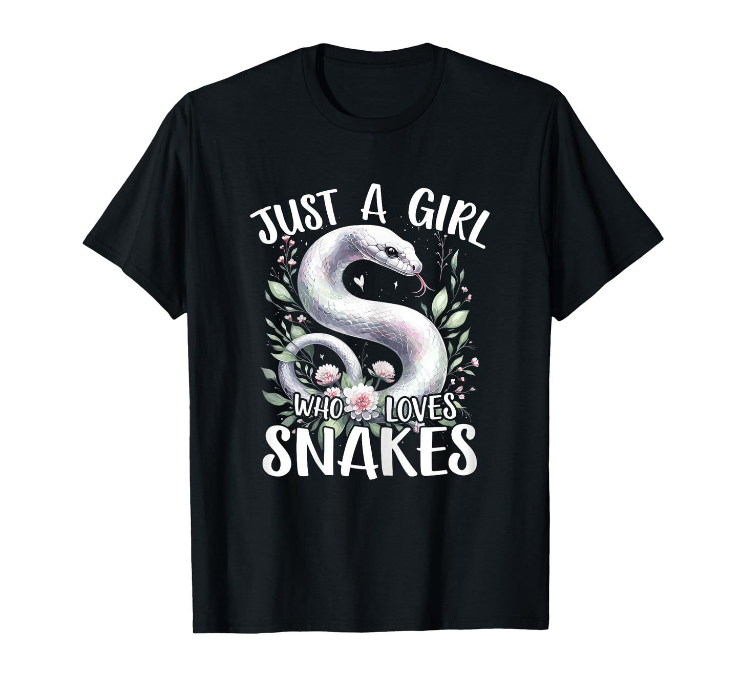 Just a Girl Who Loves Snakes T-Shirt