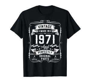 Vintage 1971 55yr 55th Birthday Gifts for Men 55 Years Old T-Shirt
