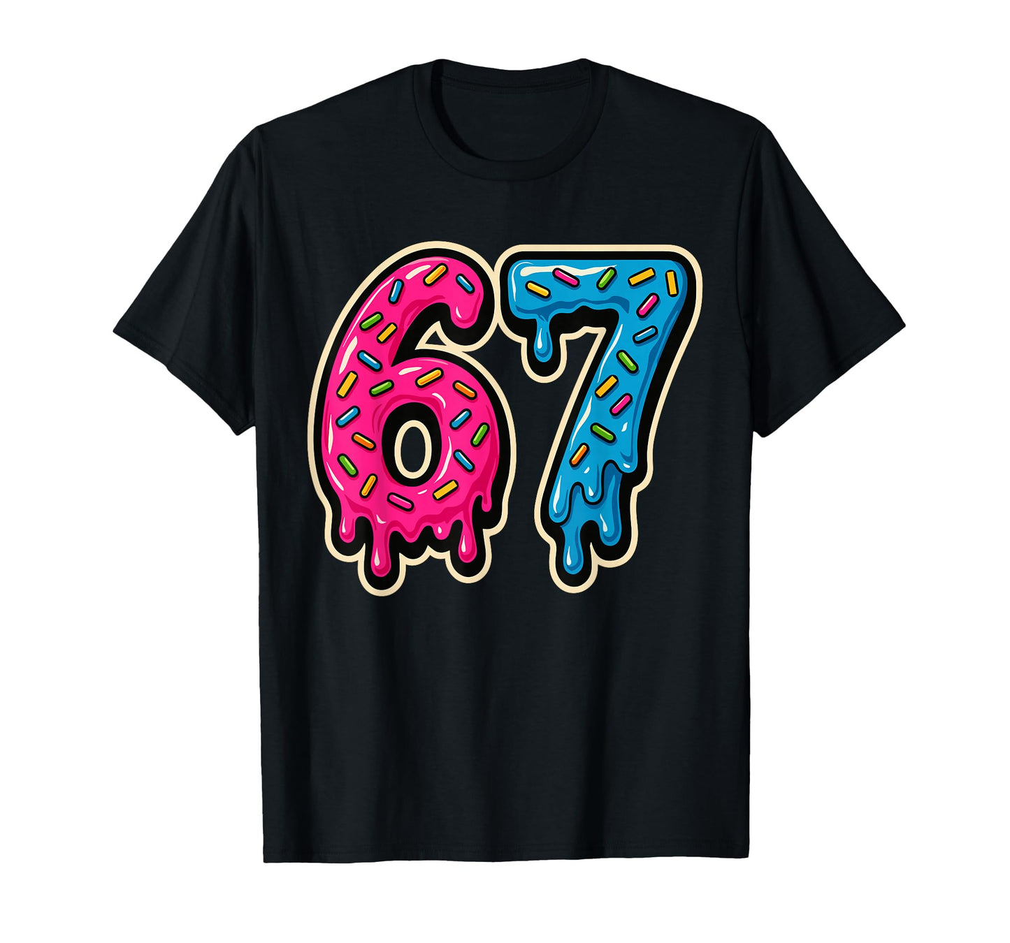 67 Ice Cream Meme Six Seven T-Shirt