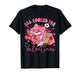 Valentine All Booked Book Coffee Coquette Bow Girl Women T-Shirt