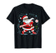 Funny Baseball Santa 67 Christmas Xmas Pajamas Mens Boys Kid T-Shirt