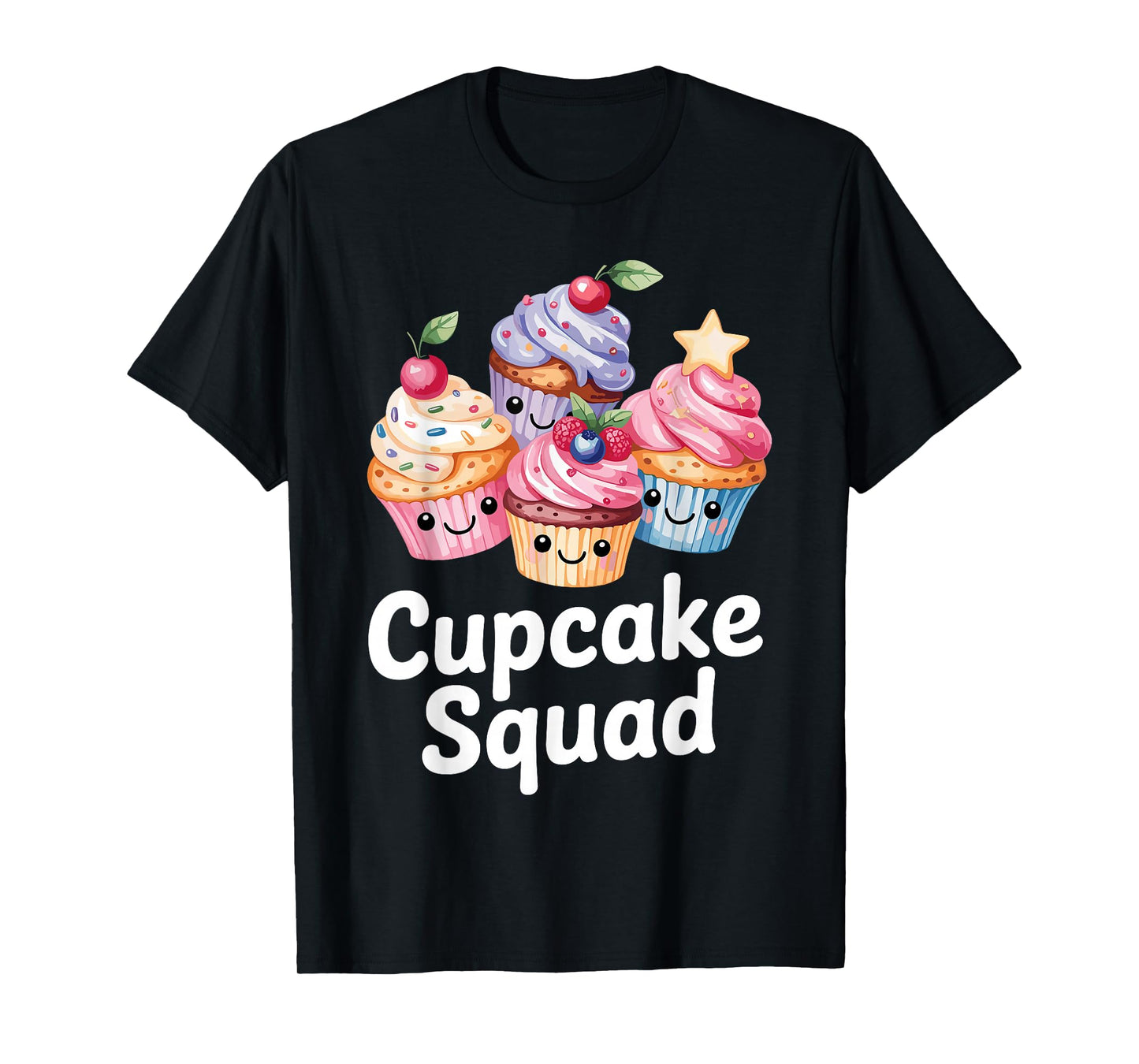 Best Cupcake Costume for Men Women Girl Baking Cupcake Lover T-Shirt