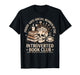 Retro Proud Introverted Book Club Anti Social Reader T-Shirt