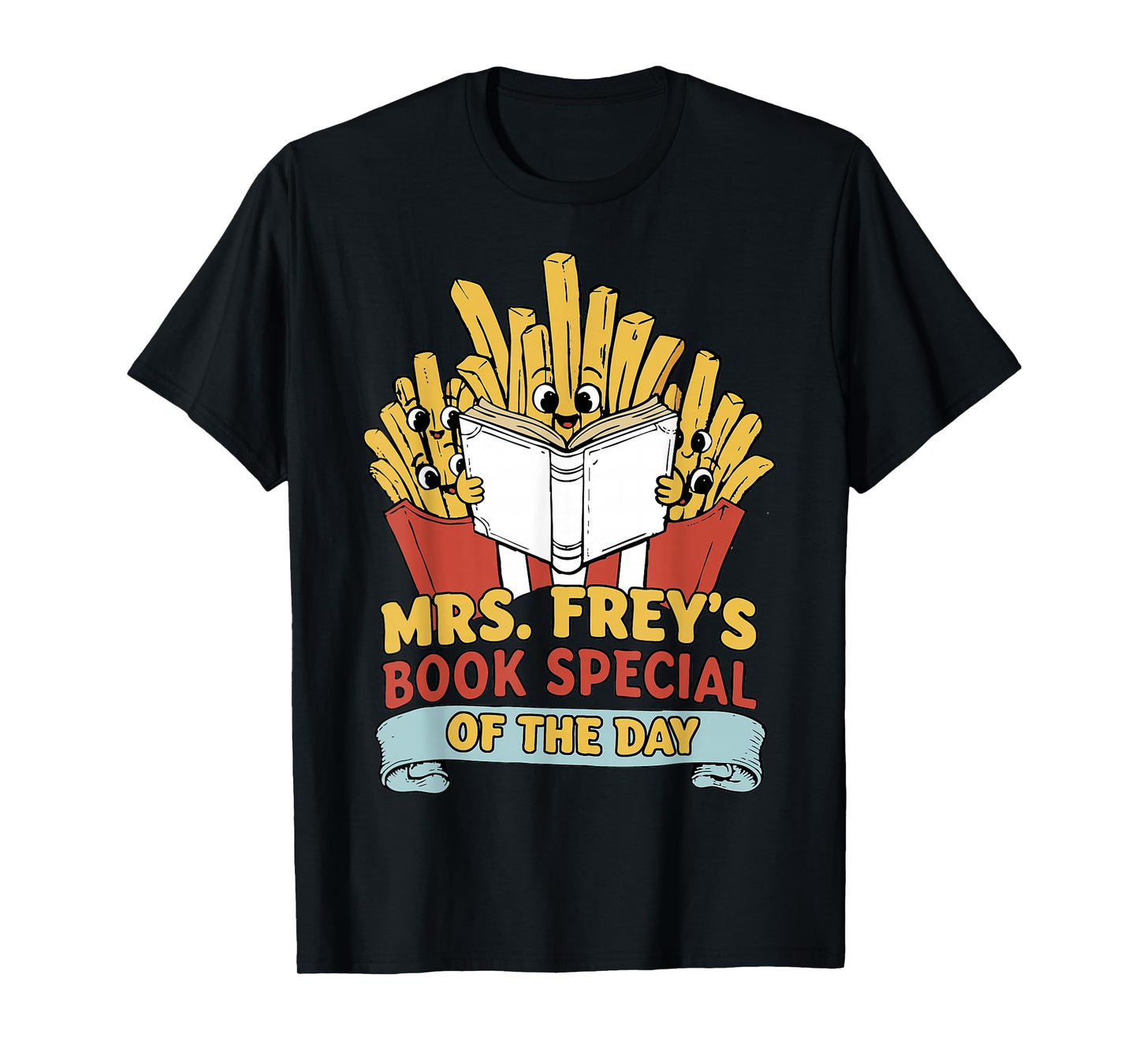 Mrs. Frey Book Special Reading Elementary Teacher T-Shirt