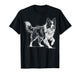 Border Collie Line Art T-Shirt