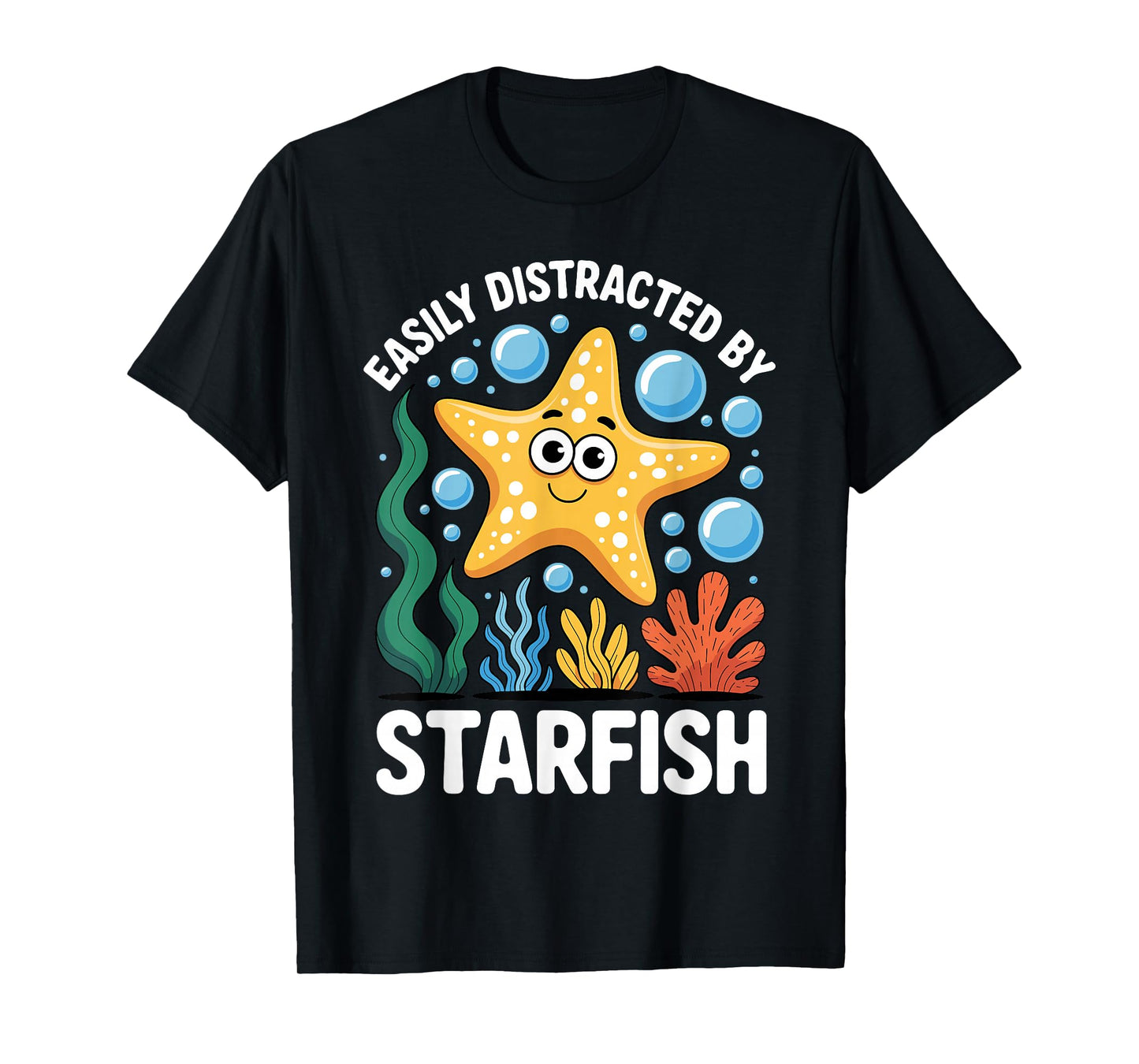 Funny Starfish Art for Men Women Boys Girls Starfish Lover T-Shirt