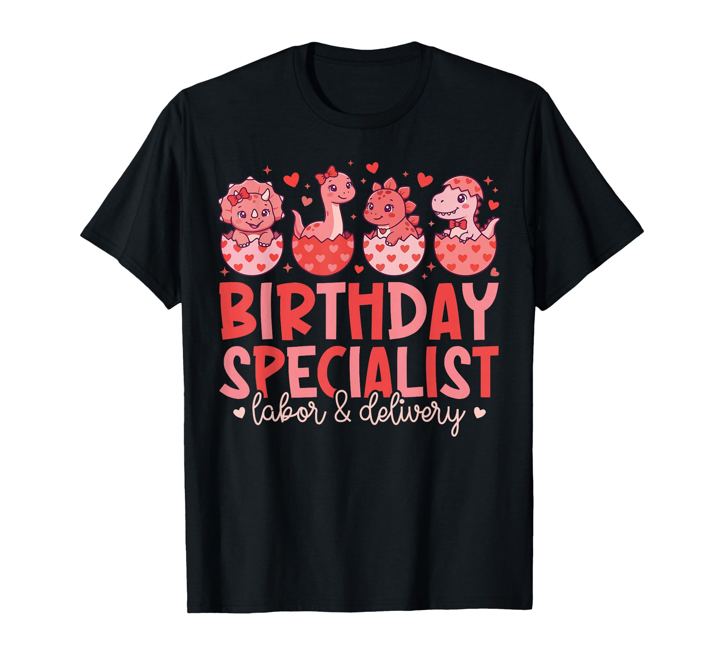 Special Birthday Labor Nurse Life Heartbeat Squad T-Shirt