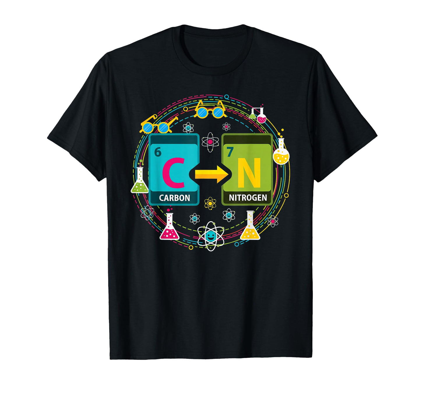 Funny 67 Meme Science Chemistry Teacher Periodic Table 6 7 T-Shirt