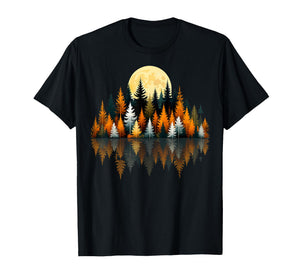 Trees Wildlife Outdoors Nature Vintage Forest T-Shirt