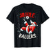 Jingle Ballers Funny Santa Football Christmas Soccer T-Shirt