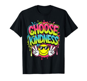 Choose Kindness Colorfull Be Kind Inspirational Positive T-Shirt