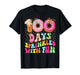 Happy 100th Day of School 100 Days Sprinkled with Fun Girly T-Shirt
