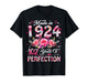 102 Year Old Made in 1924 Floral 102nd Birthday Women T-Shirt