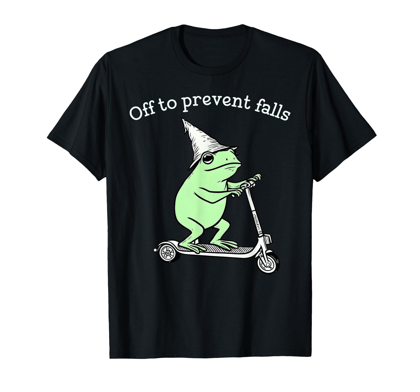 Fall Prevention SPT PTA Nurse Off to Prevent Falls Funny Fro T-Shirt