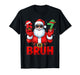 Bruh Six Seven 67 Meme 6 7 Elf Santa Christmas Pajamas Kids T-Shirt