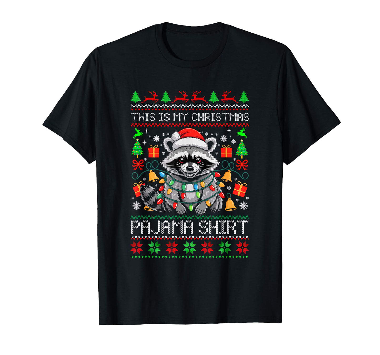 This is My Christmas Pajamas Men, Women Xmas PJs Family T-Shirt