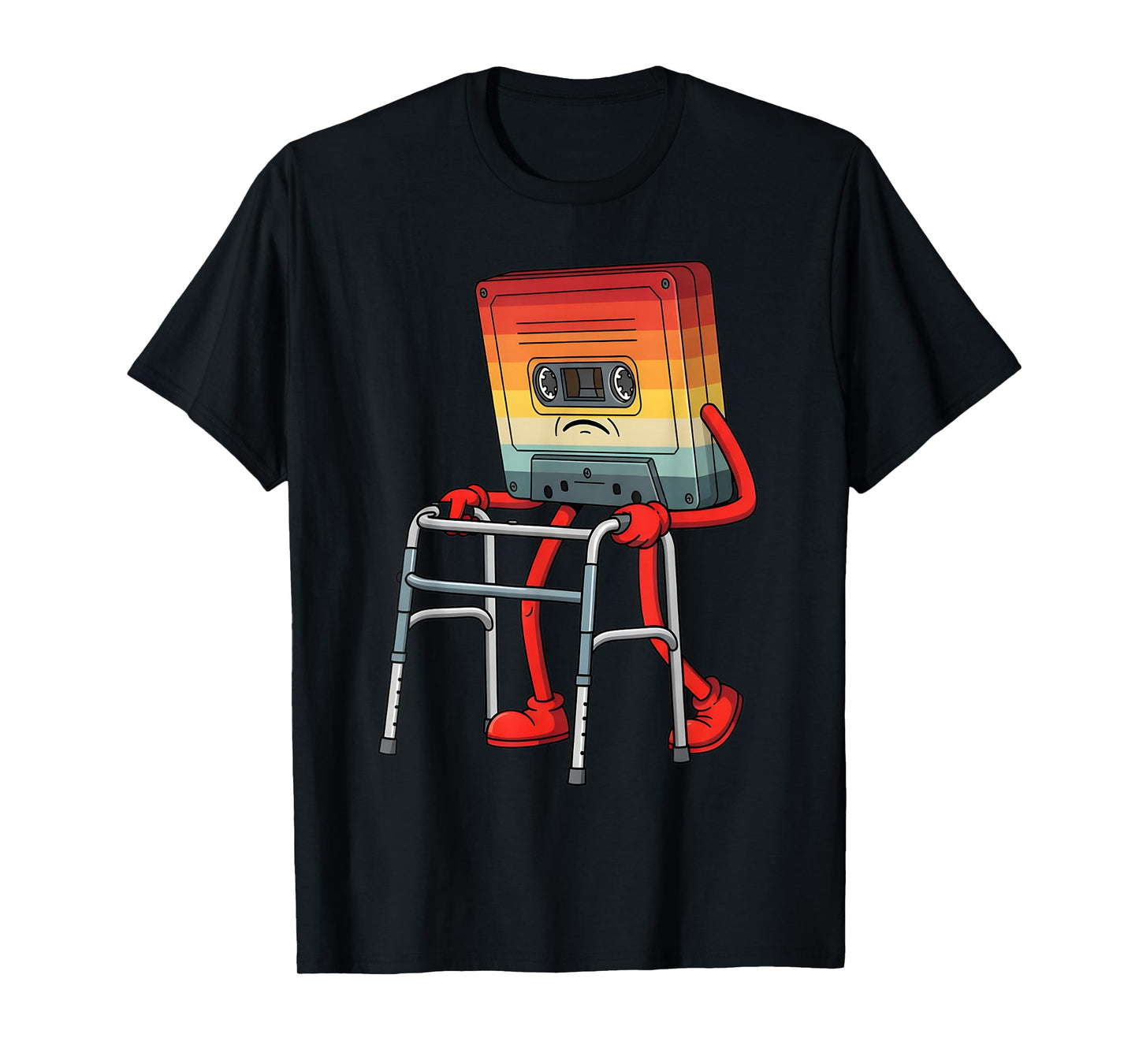 Funny Old Vintage Cassette Tape 70s 80s 80s Outfit Nostalgia T-Shirt