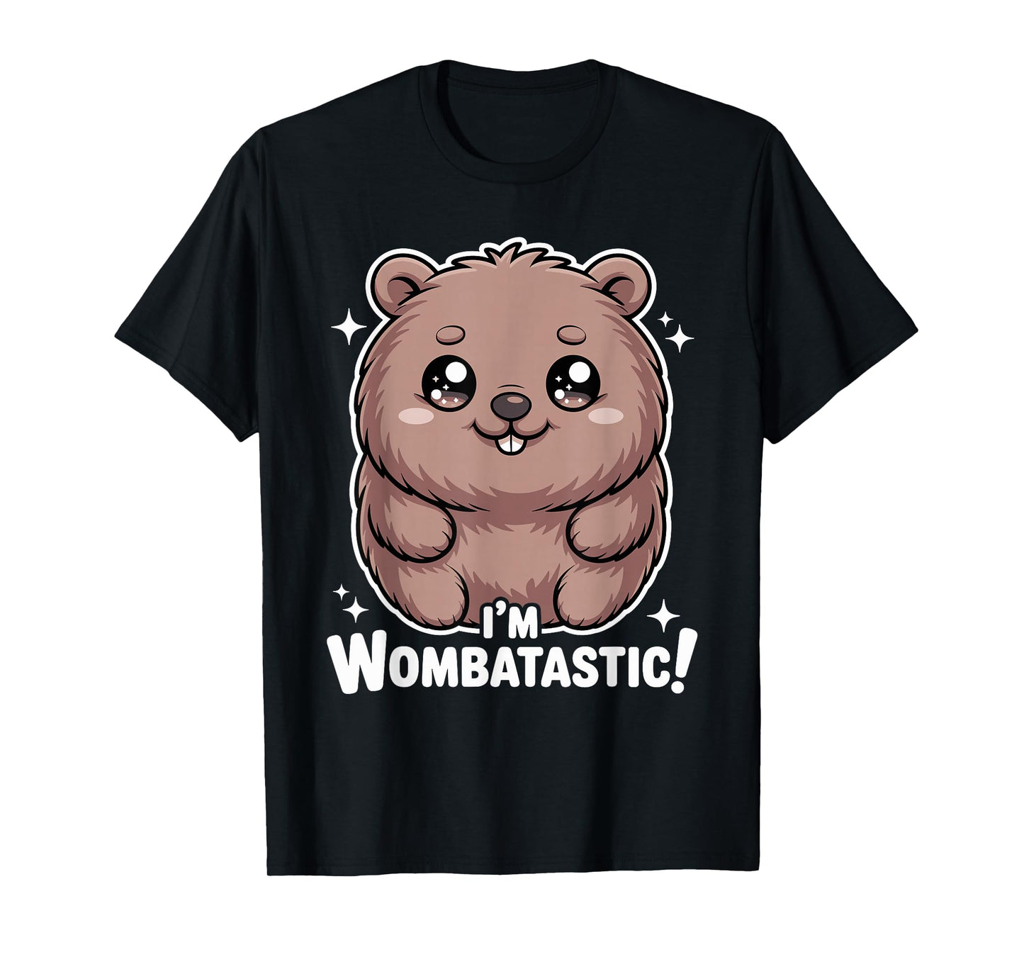 I'm Wombatastic Cute Wombat Charm T-Shirt