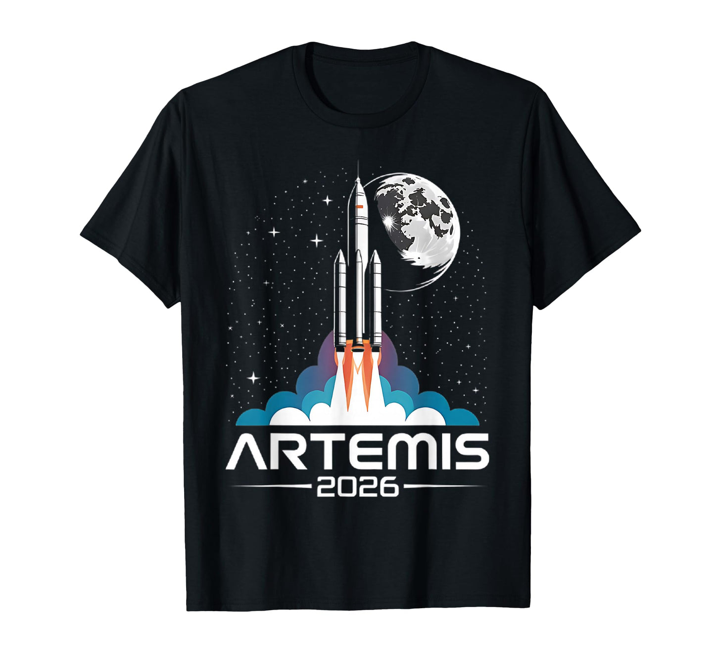 Artemis Launch to The Moon T-Shirt