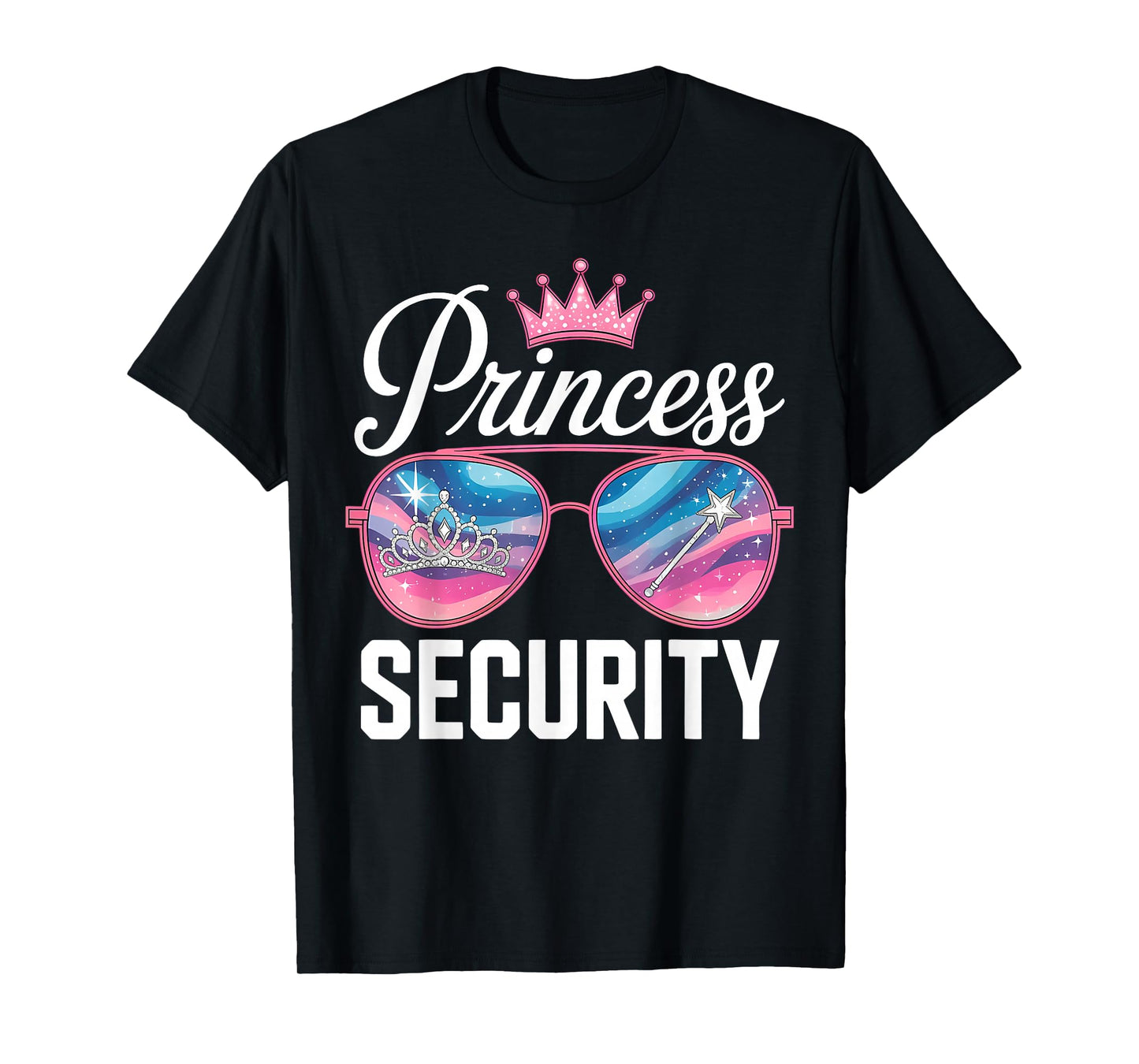 Princess Security Birthday Party Matching Family Men Boys T-Shirt