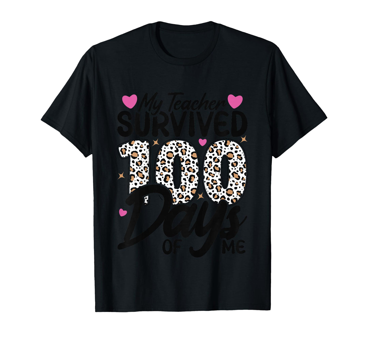 My Teacher Survived 100 Days of Me 100th Day of School Boys T-Shirt