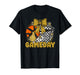 Basketball Game Day Go Cheer Team Gold Coquette Cheerleader T-Shirt
