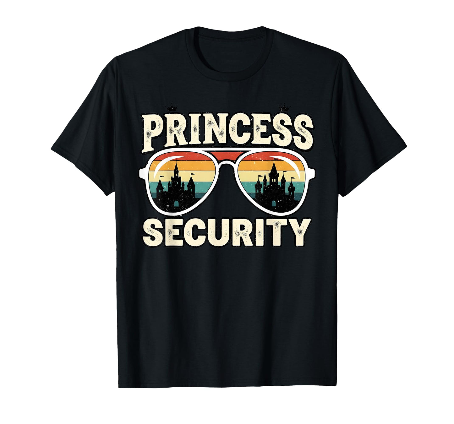 Princess Security Protection Castle Royal Birthday T-Shirt