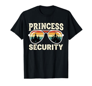 Princess Security Protection Castle Royal Birthday T-Shirt