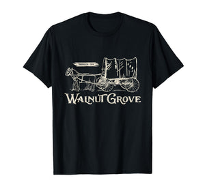 Walnut Grove Minnesota USA est. 1874, Prairie Wagon T-Shirt