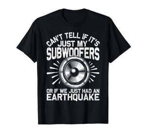 Funny Car Audio Engineer Sound Car Tuners Subwoofer T-Shirt