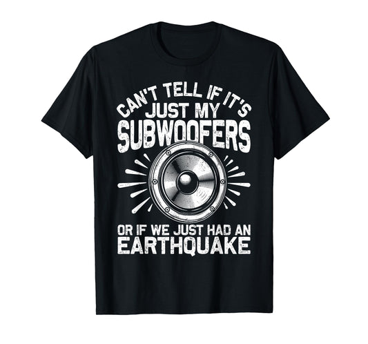 Funny Car Audio Engineer Sound Car Tuners Subwoofer T-Shirt
