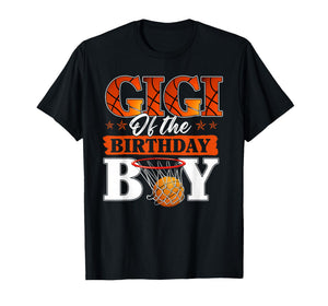 Basketball Gigi of The Birthday Boy Family Matching T-Shirt