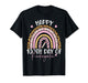 Happy 100th Day of Kindergarten Teacher 100th Days of School T-Shirt