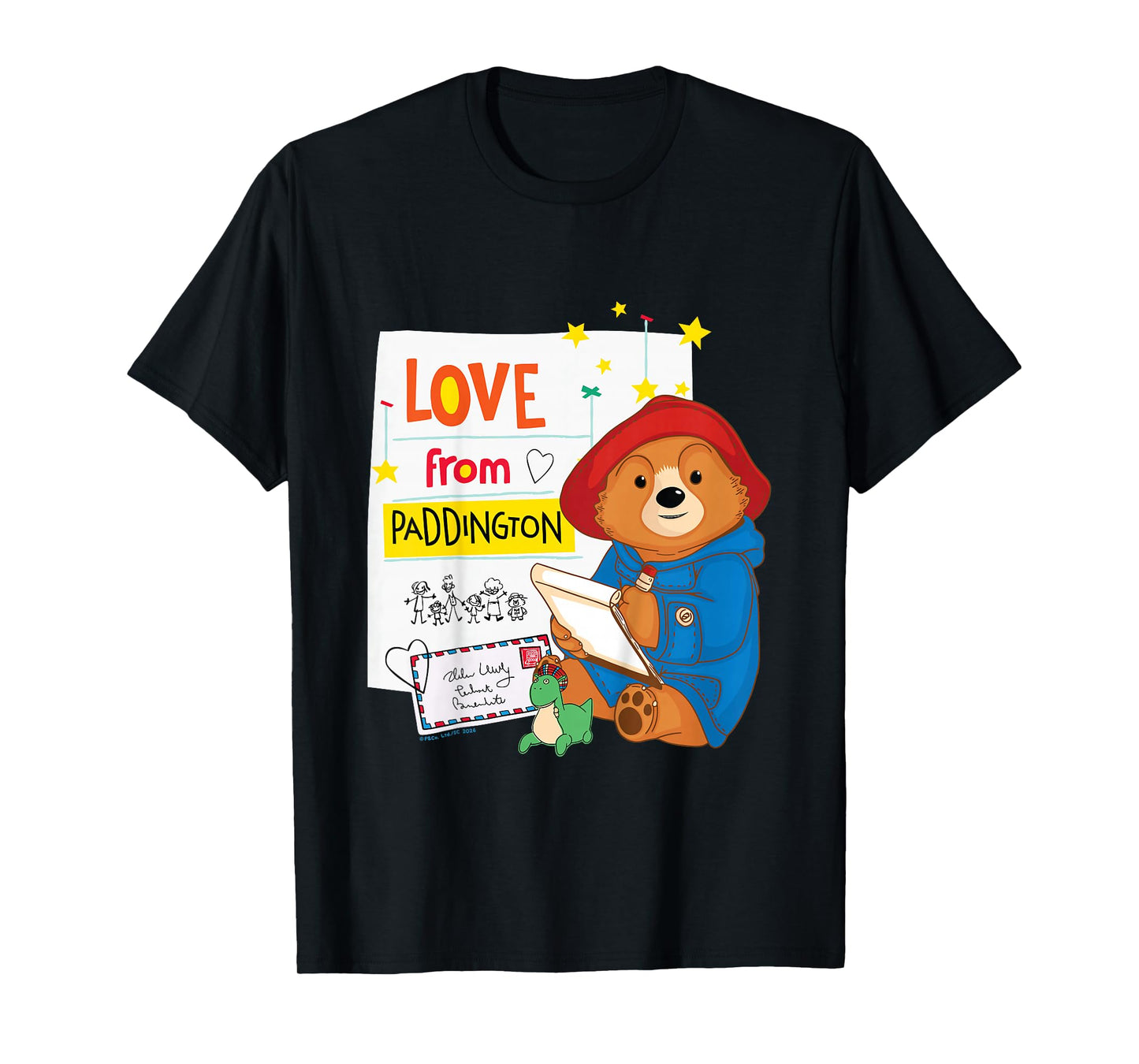 The Adventures of Paddington Bear Letters Kids T-Shirt