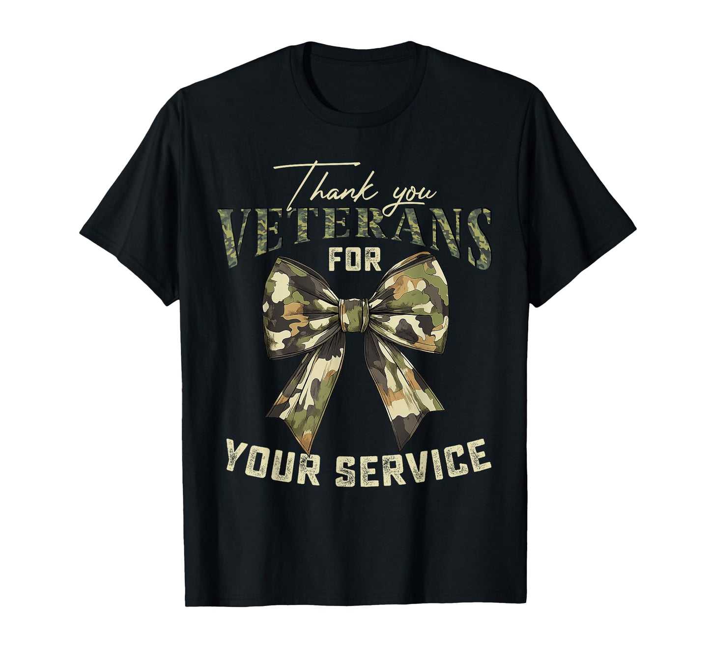 Thank You Veterans for Your Service Veterans Day T-Shirt